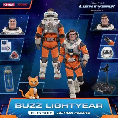 POP MART x GONG Studio Buzz Lightyear XL-15 Suit Action Figure Toy New In Stock