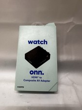 NEW IN SEALED BOX Watch Onn 100008628 HDMI to Composite AV Adapter - NISB