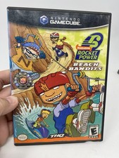 Rocket Power: Beach Bandits (Nintendo GameCube, 2002) Game, Case & Inserts