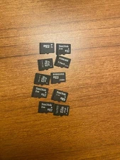 2GB Micro SD Card, Mixed Brands (Lot of 10)