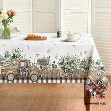 Eucalyptus 60x84 Inch Rectangle Tablecloth - Brown - 60" x 84"