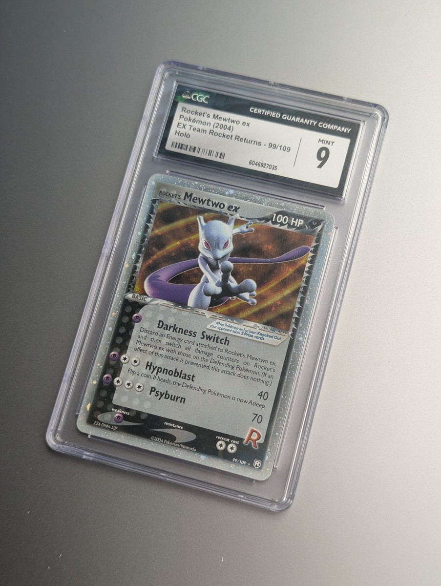 Rocket's Mewtwo ex 99/109 Team Rocket Returns Holo for sale online