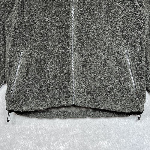 Vintage Alf by Kuhl 90s Jacket Men XL Brown Sherpa Deep Pile Sweater Made In USA - Picture 4 of 14
