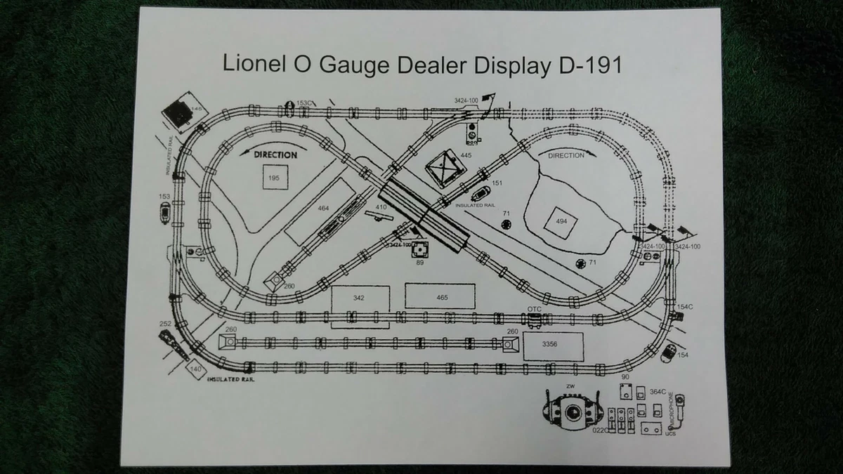Lionel display layouts cheap