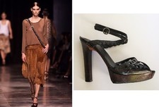 YVES SAINT LAURENT 2002 PRIMAVERA PRONTO ALL'USO TACCHI PASSERELLA TOM FORD YSL MOMBASA S