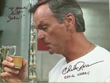 CHELCIE ROSS SIGNED "EDDIE HARRIS" MAJOR LEAGUE 8X10 UP YOUR BUTT JOBU!