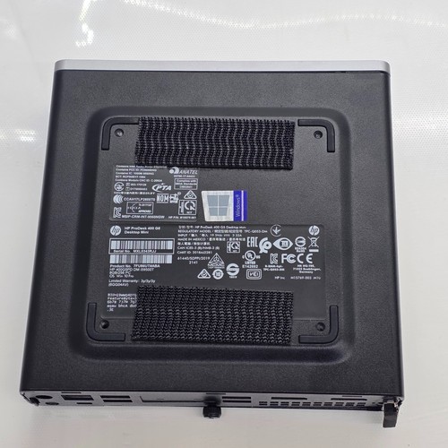 HP PRODESK400 G5 DESKTOP MINI I5-9500T@2.2GHz 16GB RAM 256GB NVMe W11P W\AC *QTY - Picture 4 of 9