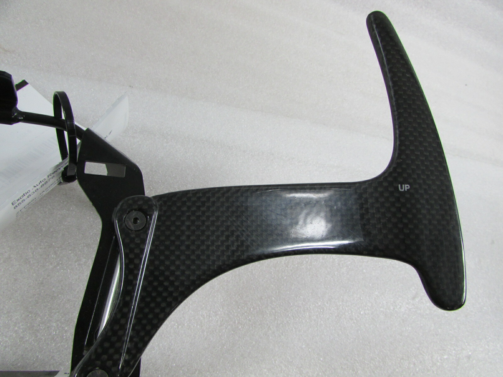 Ferrari California, F1 Paddle Shifter, Carbon Fiber, Used, P/N 226097