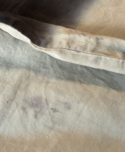 Restoration Hardware Teen Airbrushed Grey Duvet Plus 2 Euro Shams F/Q RH - Picture 5 of 21