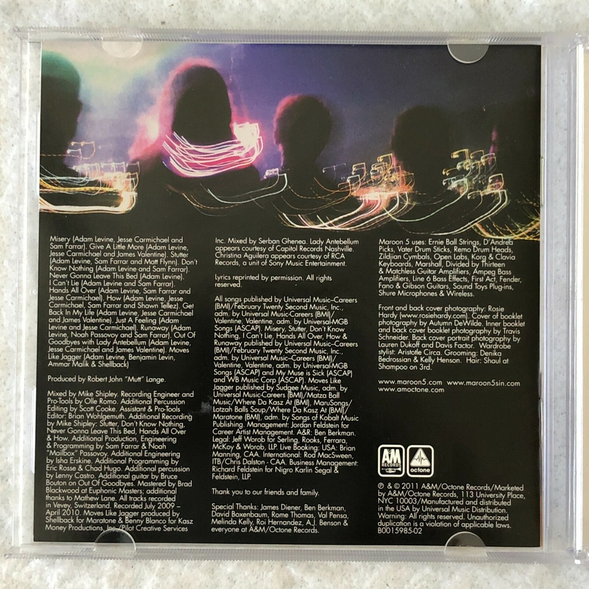 Maroon 5 Hands All Over CD Rock 2010s 13 Song Studio Album | eBay