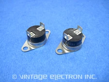 2 - Elmwood 2450 Thermal Sensor (Bimetal 131°F 55°C Thermostat) NORMALLY OPEN NO