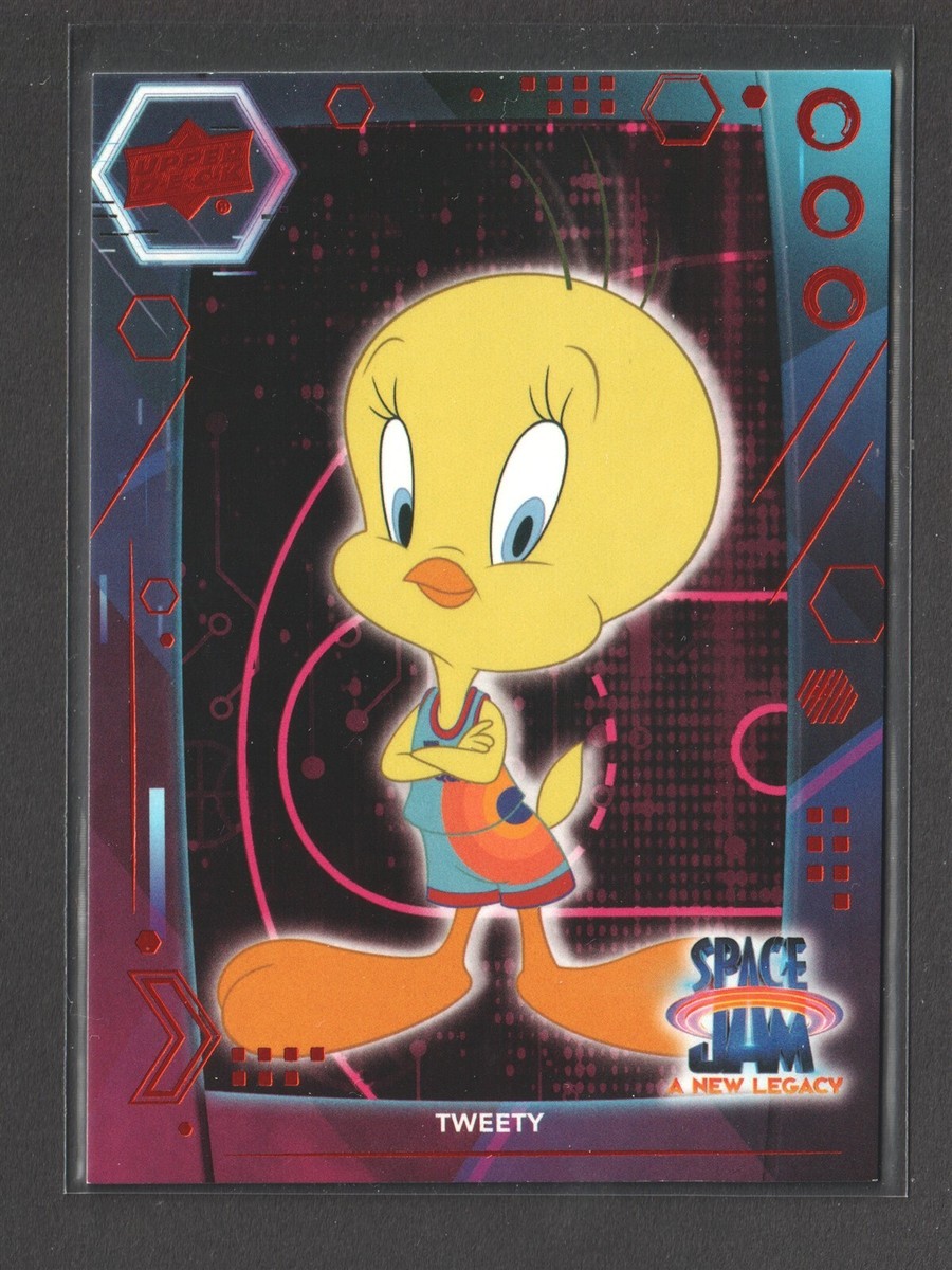 2021 Upper Deck Space Jam A New Legacy Neon Orange #21 Tweety Flat S/H