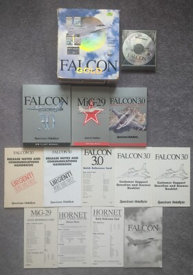 Falcon Gold Flight Simulation Big Box Set Complete 3.0 Collection  
