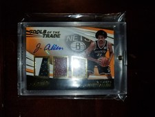 JARRETT ALLEN RC 2017-18  TOOLS OF THE TRADE AUTO 25/25 Next Era 99/99 (2) Cards