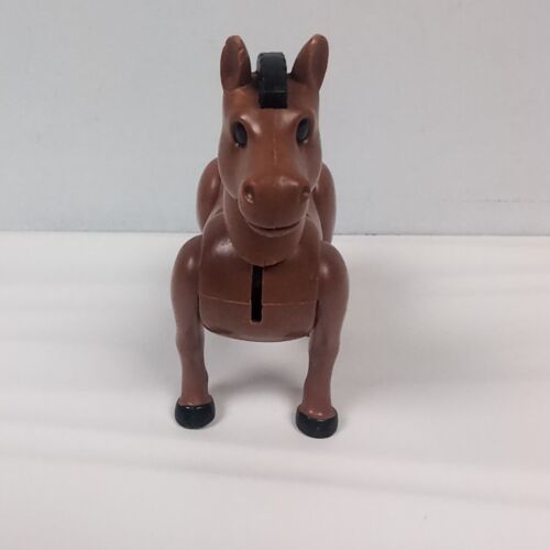 Vintage Playskool Playmates Brown Horse Little People - Picture 4 of 6