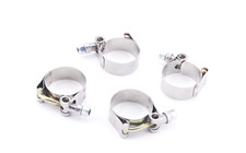 Hybrid Racing T-bolt 38mm To 42mm Radiator Hose Clamp Kit Set Of 4 - Universal