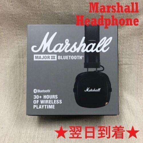 Marshall Major III On the Ear Wireless Headphones - Black From Japan New - Picture 1 of 4