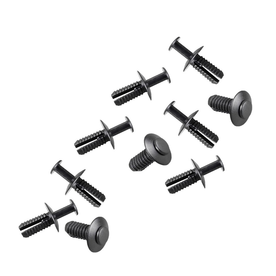 Lot De 10 Clips Pare-chocs Avant VVO Pour Ford - Référence FCP-0566-FO-L28 - Noir