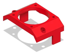 For Traxxas Velineon VXL-8S ESC Cooling Shroud Fan Mount with Fan Guard!