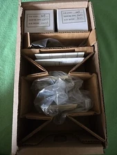 Baldwin FDCRYTAR044 Crystal Non Turning Two-Sided Dummy Door Knob Set /Arch Rose