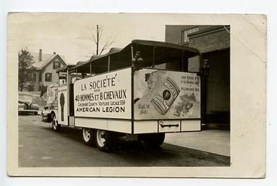 Keene Nh Wrights Silber Creme Lastwagen Milwaukee Wi RPPC Echt Foto Postkarte