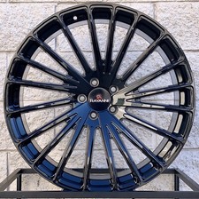 22 Porsche Panamera Turbo Gts S Diesel Rayanni Ra20 Wheels Rims Glossy Black