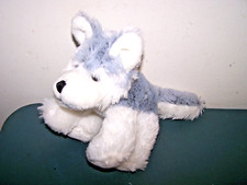 GANZ WEBKINZ HUSKY DOG PLUSH STUFFED ANIMAL TOY NO CODE HM120
