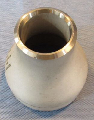 #ad New Flowline Concentric Reducing Coupling Butt Weld 316L S40 Stainless 3quot; x 1.5quot; $26.95