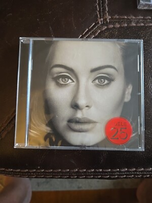 25 by Adele (CD, 20215) Unopened CD- jewel Case Has Small Crack