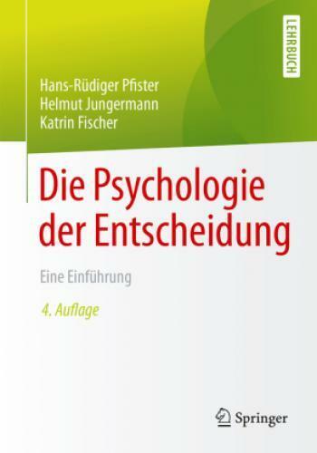 Thumbnail - Die Psychologie Der Entscheidung Eine Einführung 3433