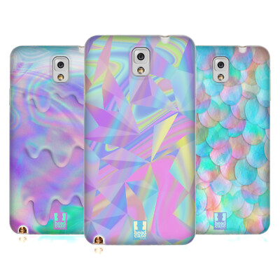 HEAD CASE DESIGNS SCHILLERND SOFT GEL HANDYHÜLLE FÜR SAMSUNG HANDYS 2
