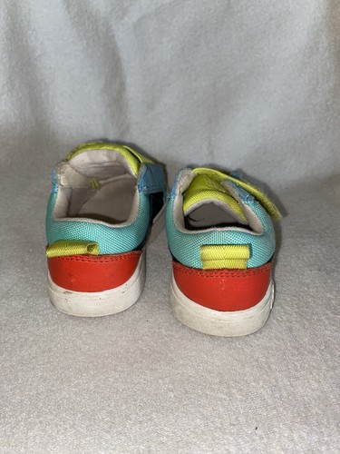 UGG Rennon Toddler Kids Boy/Girl Multicolor Leather & Suede Sneakers Size 6 - Picture 5 of 9