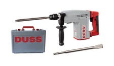 Duss PK 2 Set Meisselhammer SDS-Plus inkl. Spitz Flachmeissel im Koffer 3,6J