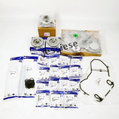 For GM 09-17 2.4L Ecotec Timing Chain Kit VCT Selenoid Actuator Oil Water Pump