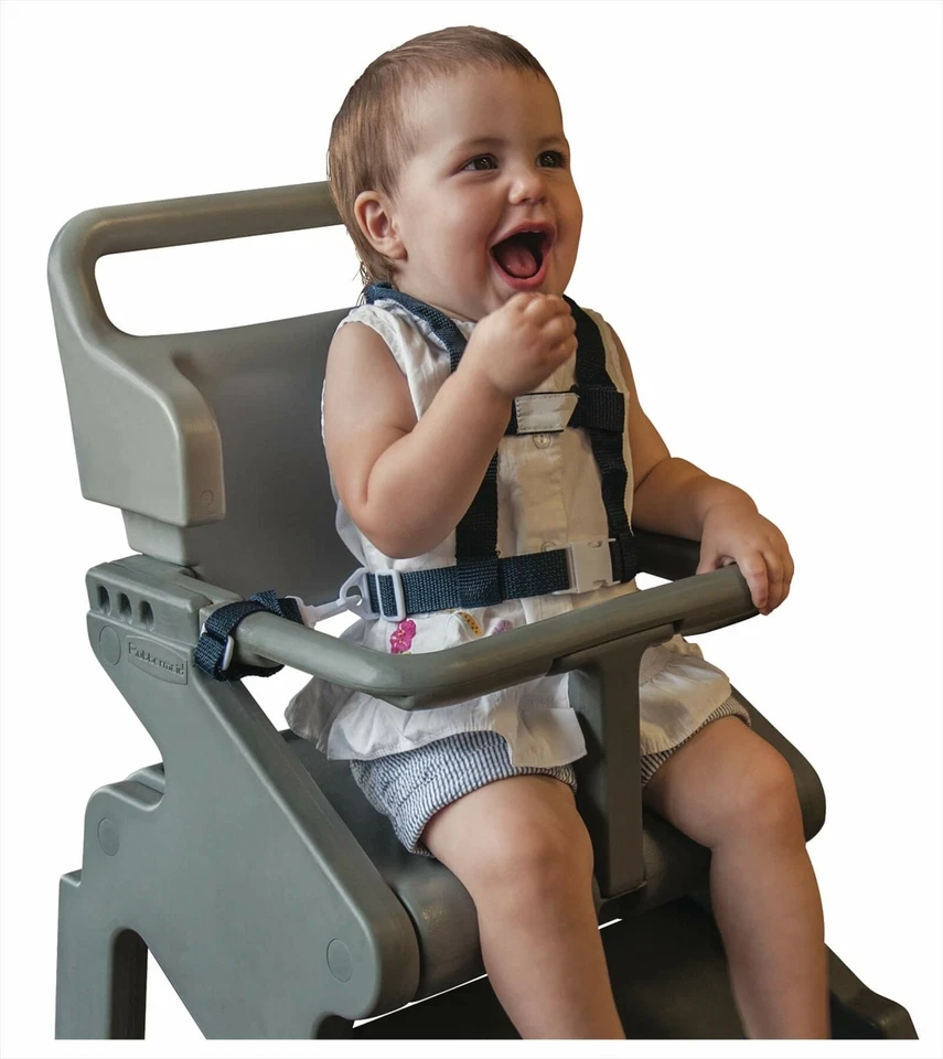 Baby Buddy Security Harness 4Pcs Wrist Leash & Chair Straps for Toddlers Black - Imagem 4 de 4