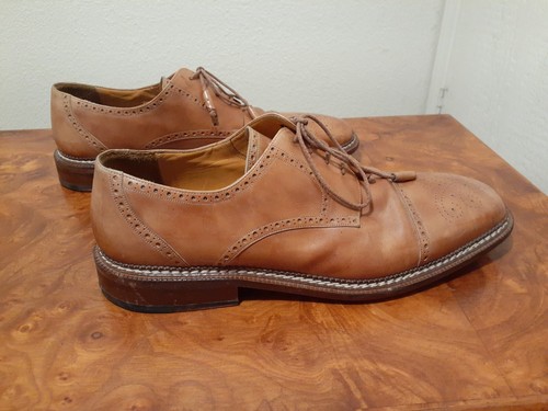 Mezlan Bolivar Leather Oxford Men's Shoes. Size 13 M. Brown.