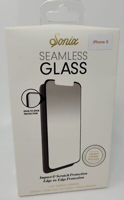Sonix Screen Protector for Apple iPhone X Seamless Glass