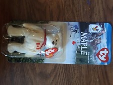 Maple The Bear -McDonald's Ty Beanie Baby With Rare Errors 1993/OAKBROOK