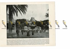 Royal Palace, Honolulu, Hawaii (Sandwich Isles), Book Illustration (Print), 1899