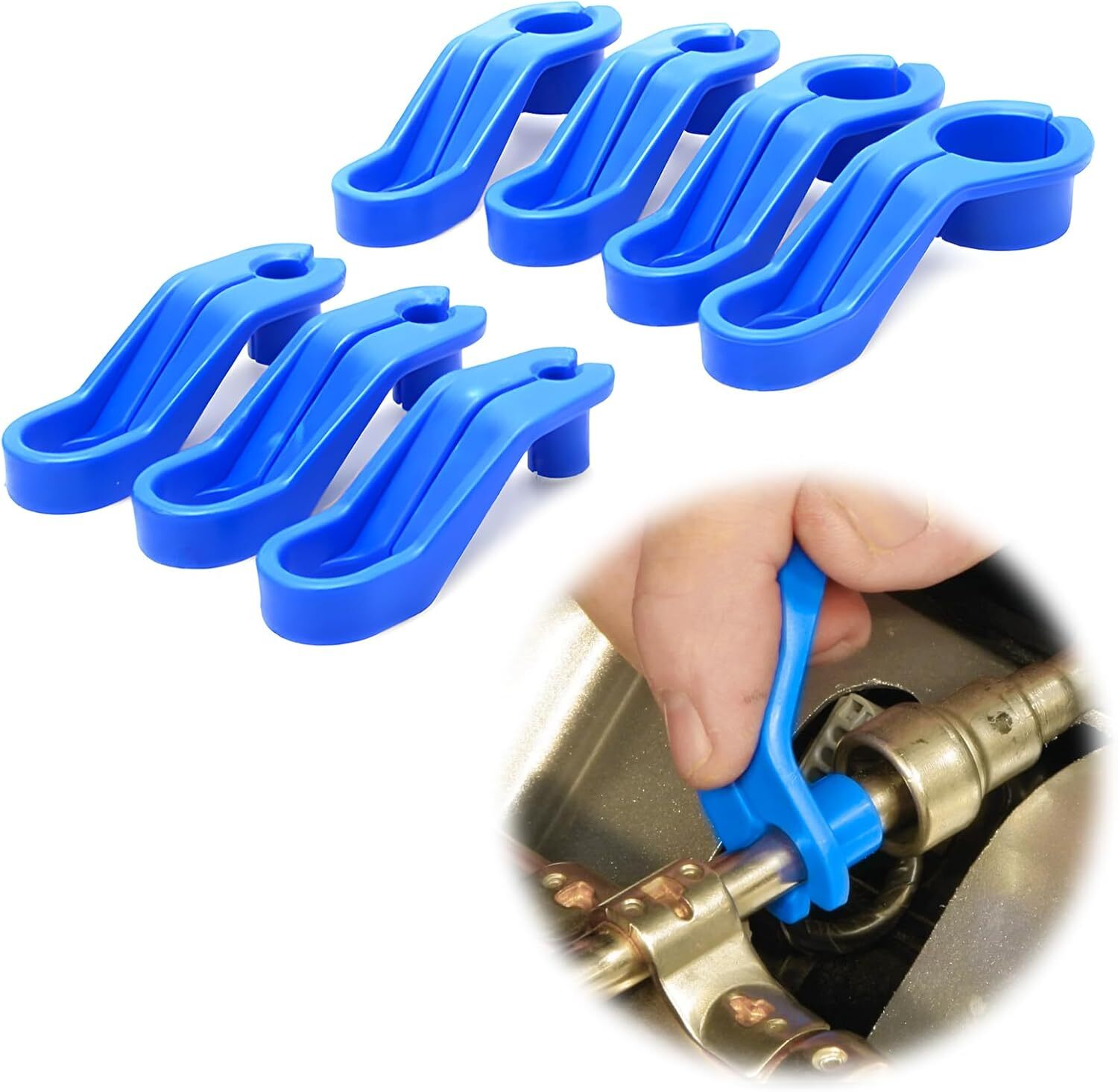 7PCS Fuel Line Disconnect Tool Kit, Quick Removal Assembly T