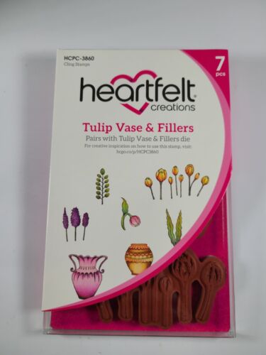 Heartfelt Creations Tulip Vase & Fillers HCPC-3860 Stamps