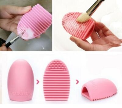 Make-up Pinsel Schwamm Waschmaschine Handschuh Eierschrubber Kosmetik Reinigungsgel Foundation