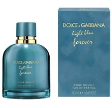 Dolce & Gabbana Light Blue Forever Pour Homme 50ml / 1.6 oz EDP Spray Rare