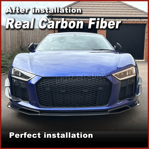 Se adapta a Audi R8 V10 Gen 2 2015-18 alerón delantero labio delantero alerón labio - Imagen 3 de 13
