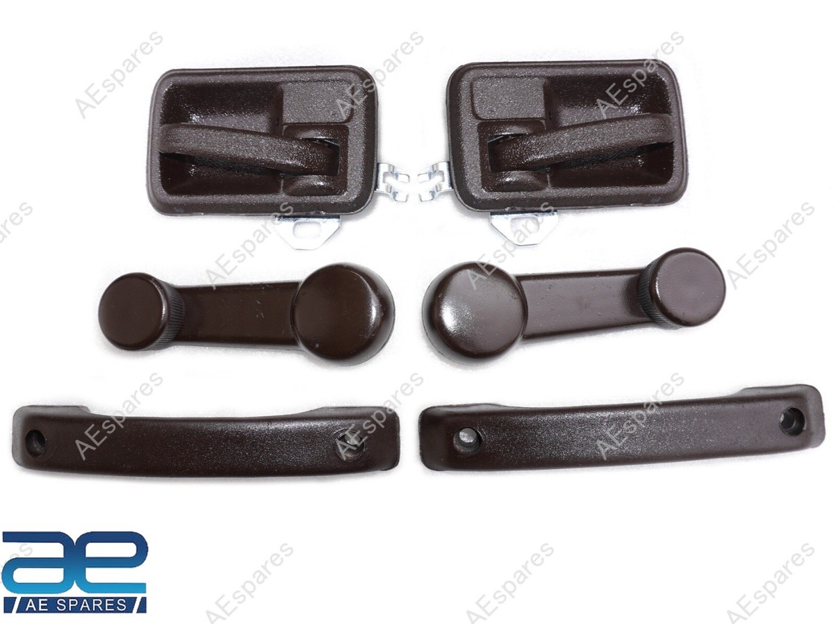 Set Maniglie Interne Complete Per Suzuki Samurai SJ413 SJ410 Sierra Drover - Ricambio Auto Originale - Foto 5