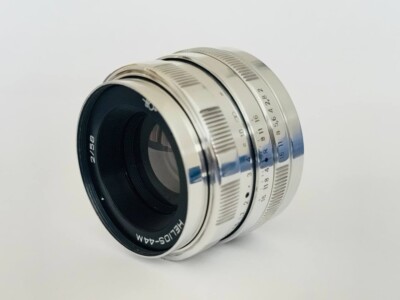 HELIOS 44M 2/58mm Soviet lens M42, Silver Bokeh portrait lens, Servicesd   