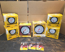 Autometer Phantom Gauge Set. White New In Box.