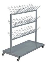 Carrello porta scarpe e stivali Grigio 870x540x1200 - Kongamek KM125264