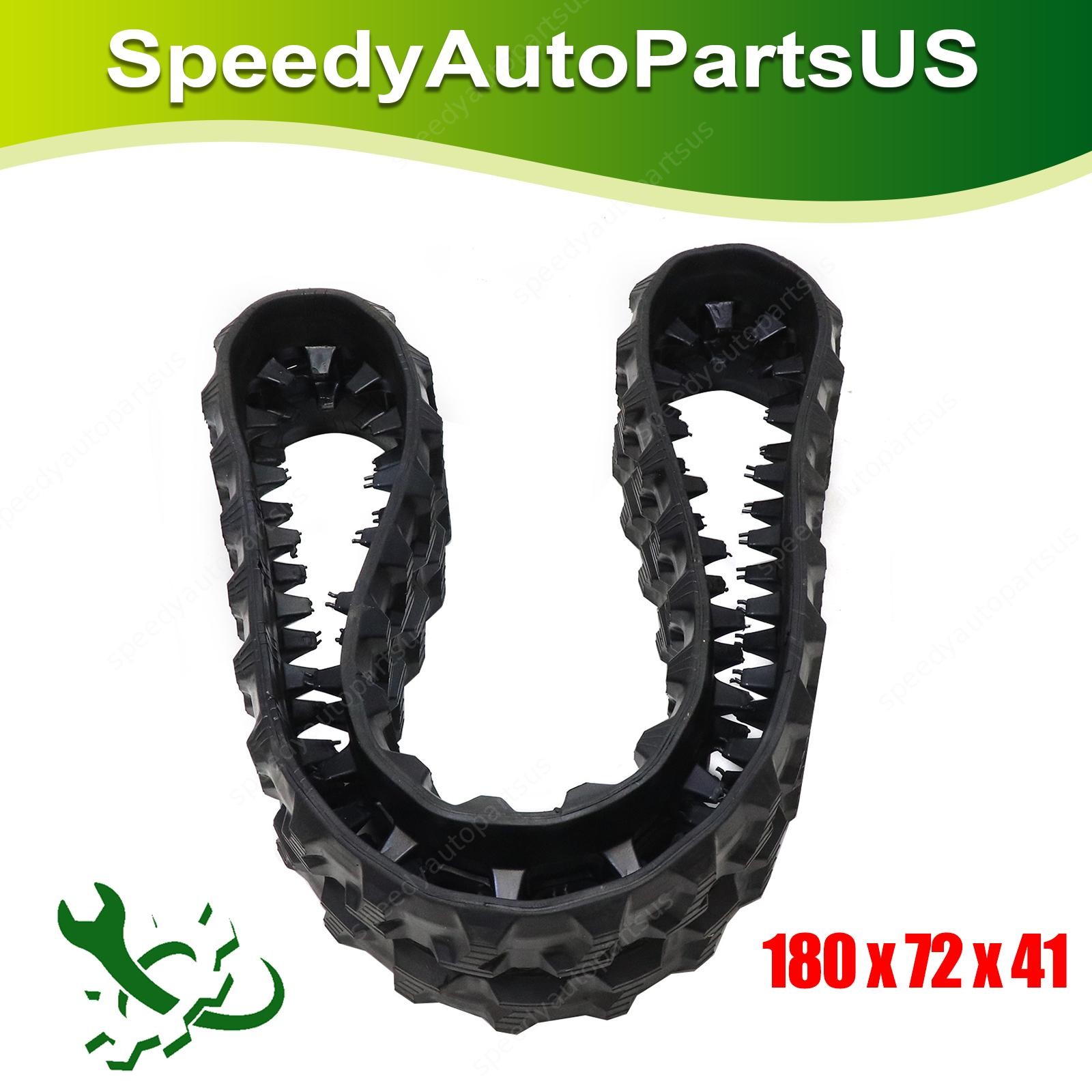1Pc Heavy Duty Rubber Track 180x72x41 Fit For AGT CBT23 CRT23 Mini Skid Steers