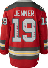 Ottawa Charge Adult Bauer Replica Home Red PWHL Hockey Jersey - Brianne Jenner